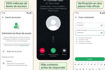 ¿Usas WhatsApp en varios celulares? Ahora tendrás una llave de acceso en cada uno