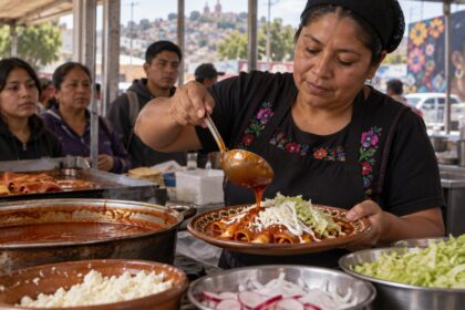 Festival de enchiladas en Iztapalapa: una guía antes de elegir puesto