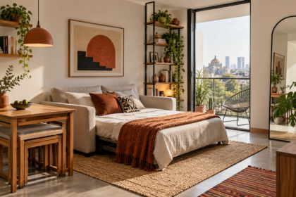 CDMX sin obra: ajustes de decoración para que un departamento pequeño respire