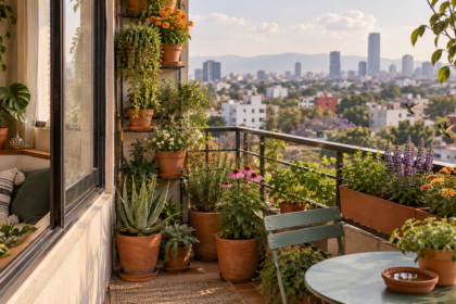 Un rincón verde en casa: plantas y decoración para balcones y ventanas de la CDMX