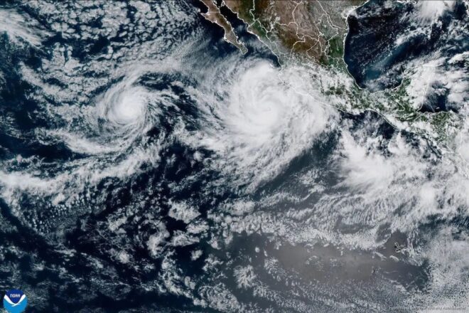 Huracán Polo alcanza categoría 5 y genera alerta en el Pacífico mexicano