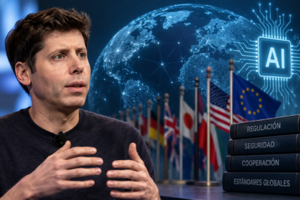 Sam Altman pide reglas globales para controlar los riesgos de la inteligencia artificial