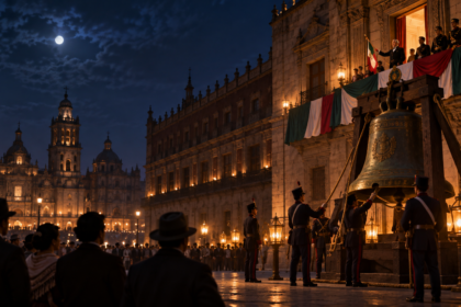 El Grito en Palacio Nacional: la campana llegó al Zócalo en 1896